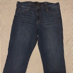 Liverpool skinny jeans, size 16/33, dark blue